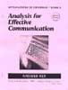 3-Analysis Of Effective Communication (answer key)